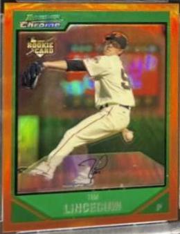 Tim Lincecum [Orange Refractor] #217