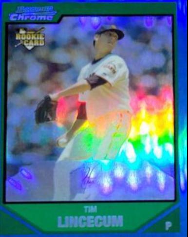 Tim Lincecum [Blue Refractor] #BDP11