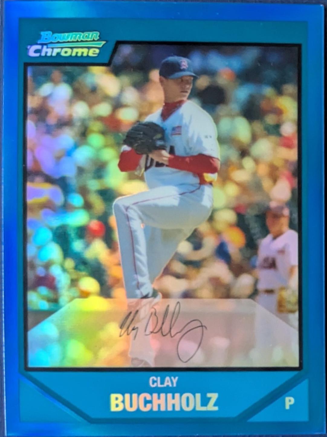 Clay Buchholz [Blue Refractor] #BDPP69