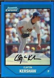 Clayton Kershaw [Blue Refractor] #BDPP77