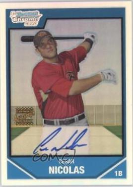 Cesar Nicolas [Refractor Autograph] #BC245