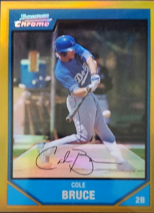 Cole Bruce [Gold Refractor] #BC187