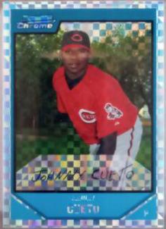 Johnny Cueto [Xfractor] #BC145