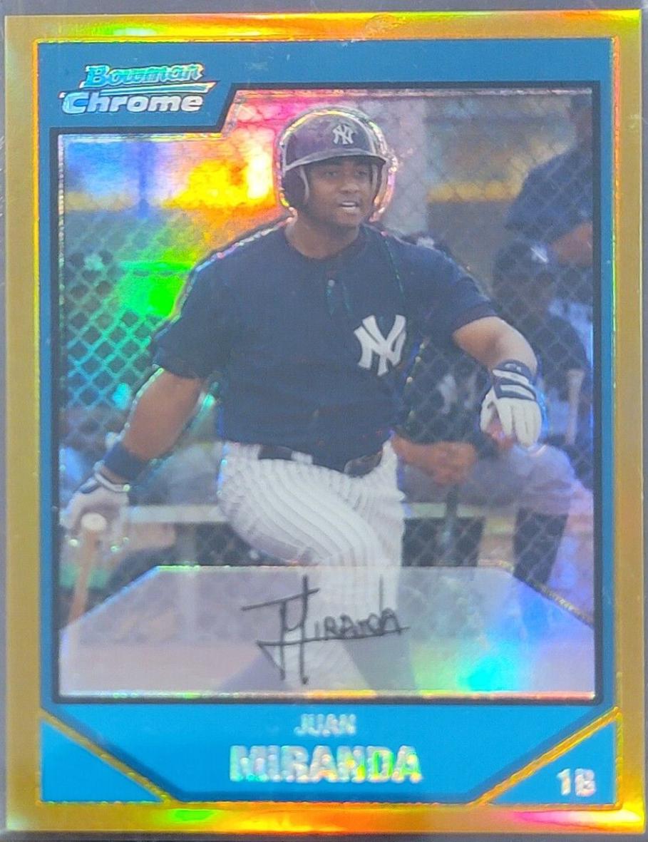 Juan Miranda [Orange Refractor] #BC150