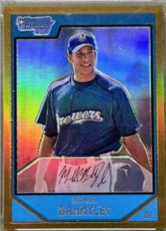 Michael Brantley [Gold Refractor] #BC15