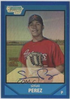 Sergio Perez [Refractor Autograph] #BC228
