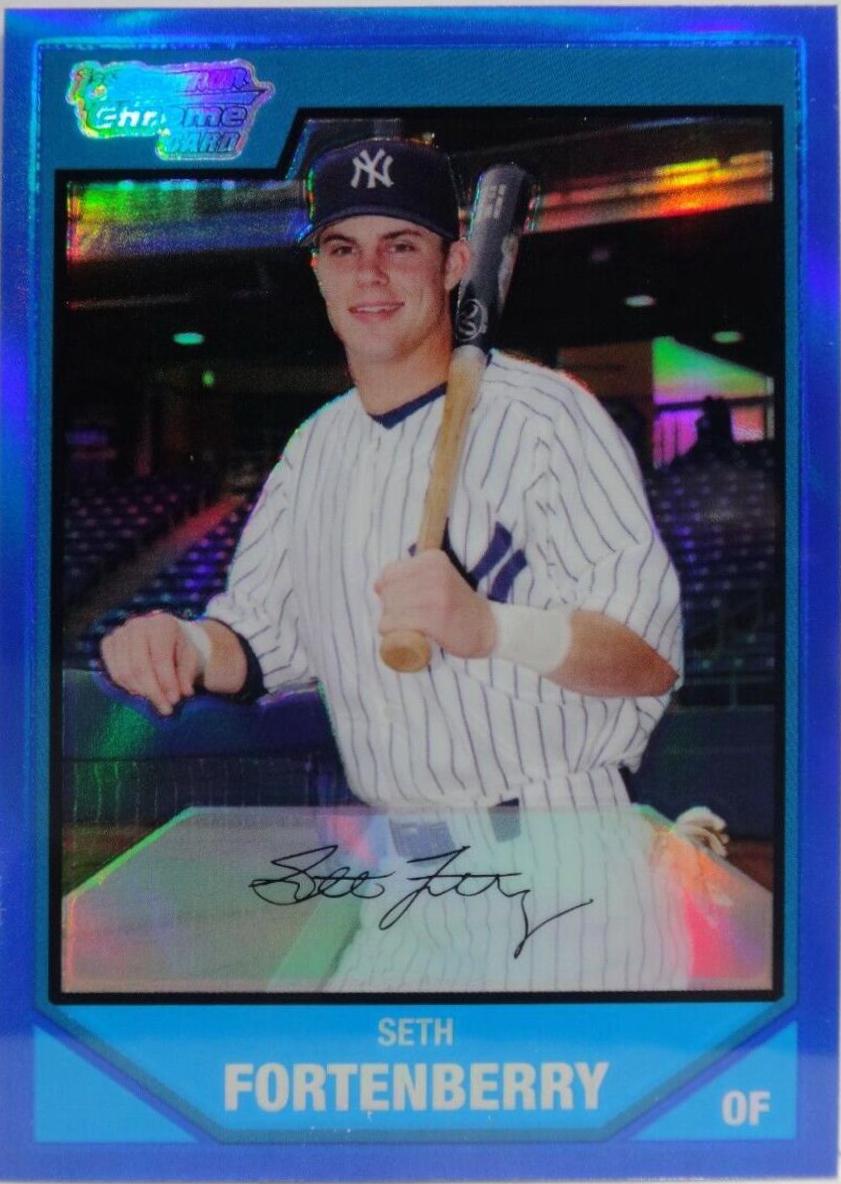 Seth Fortenberry [Blue Refractor] #BC49