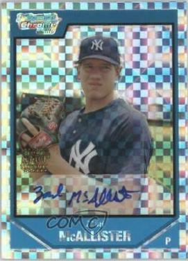 Zach McAllister [Autograph] #BC251
