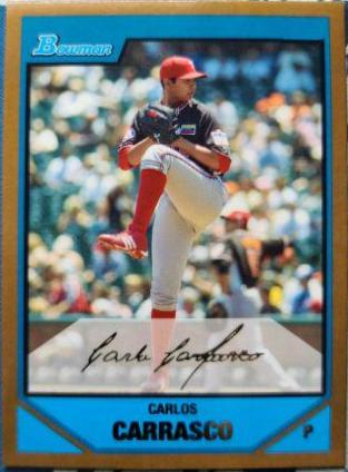 Carlos Carrasco [Gold] #BDPP68