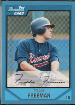 Freddie Freeman [Blue] #BDPP12