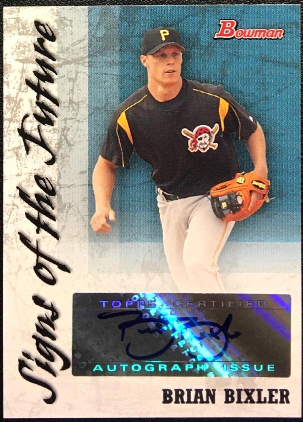 Brian Bixler [autograph] #SOF-BB