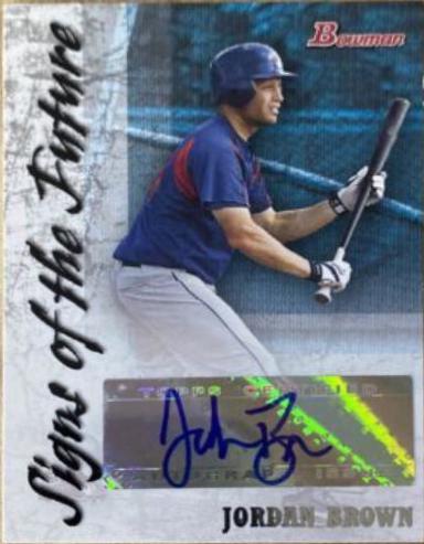 Jordan Brown [autograph] #SOF-JCB