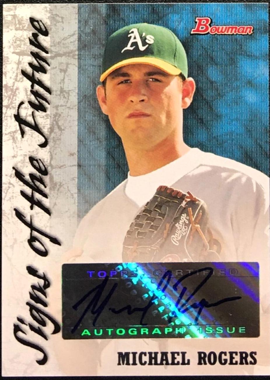 Michael Rogers [autograph] #SOF-MR
