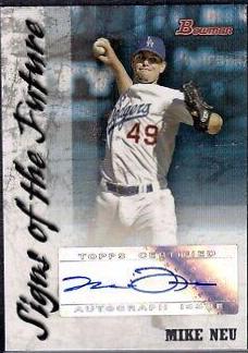 Mike Neu [autograph] #SOF-MN