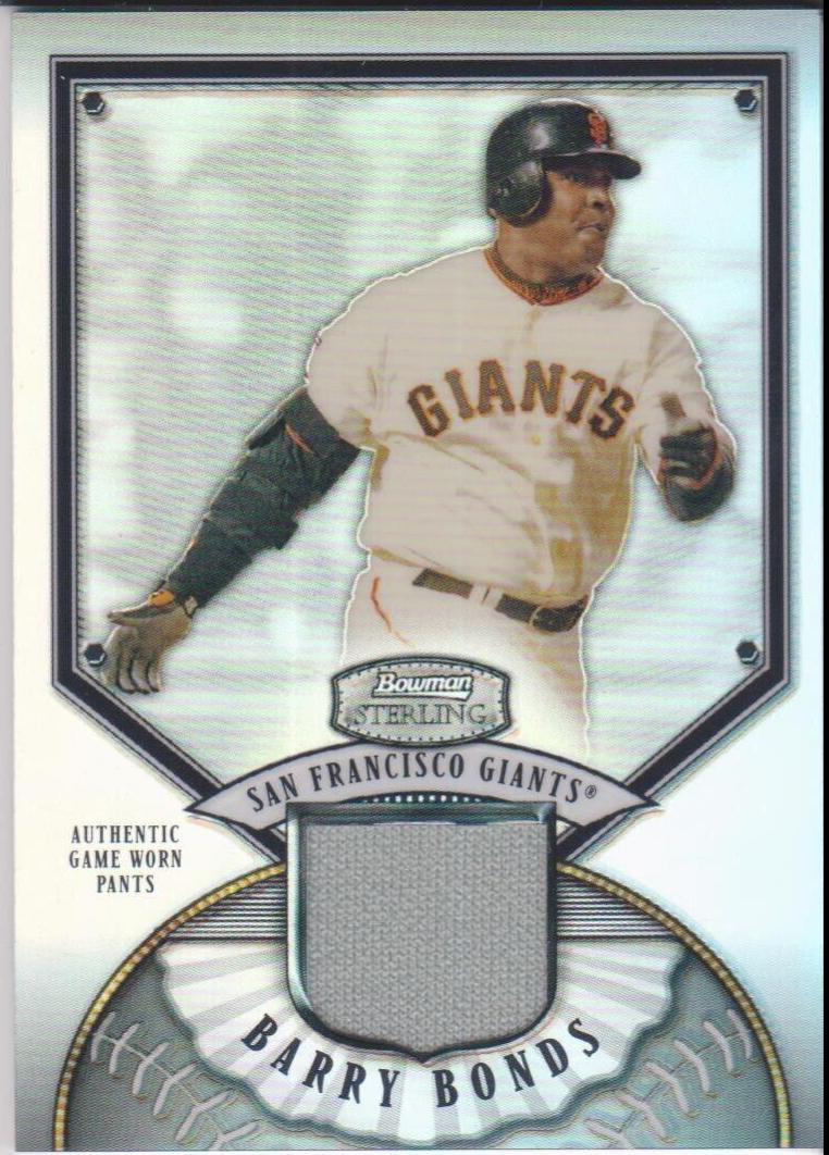 Barry Bonds [Jersey Black Refractor] #BLB
