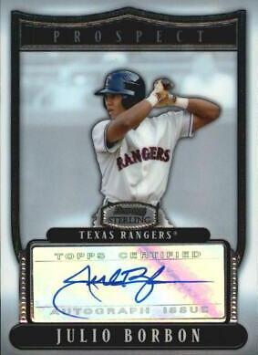 Julio Borbon [Autograph] #JBO