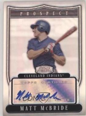 Matt McBride [Autograph Black Refractor] #BSPMM