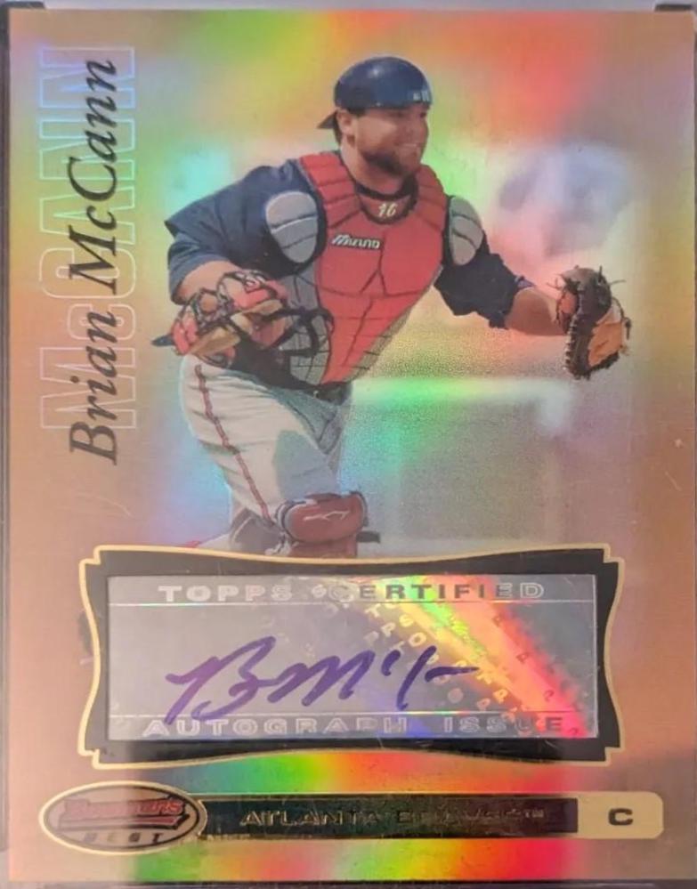 Brian McCann [Gold Autograph] #33