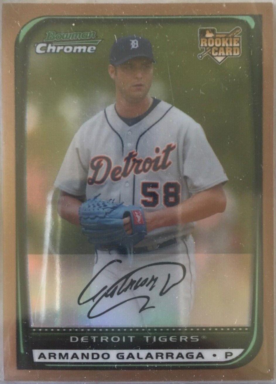 Armando Galarraga [Gold Refractor] #204