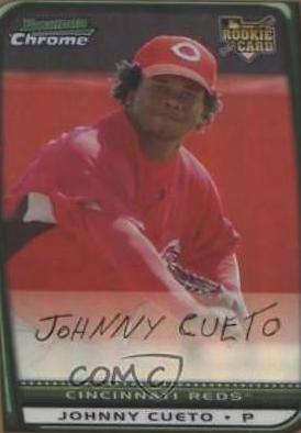 Johnny Cueto [Gold Refractor] #217