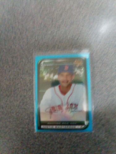 Justin Masterson [Blue Refractor] #210