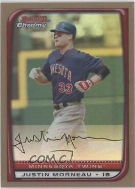 Justin Morneau [Gold Refractor] #98