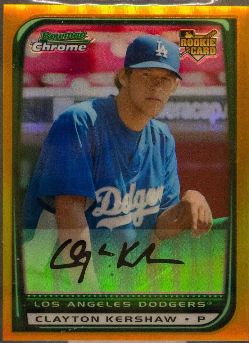 Clayton Kershaw [Gold Refractor] #BDP26