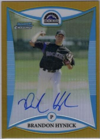 Brandon Hynick [Orange Refractor] #BCP129