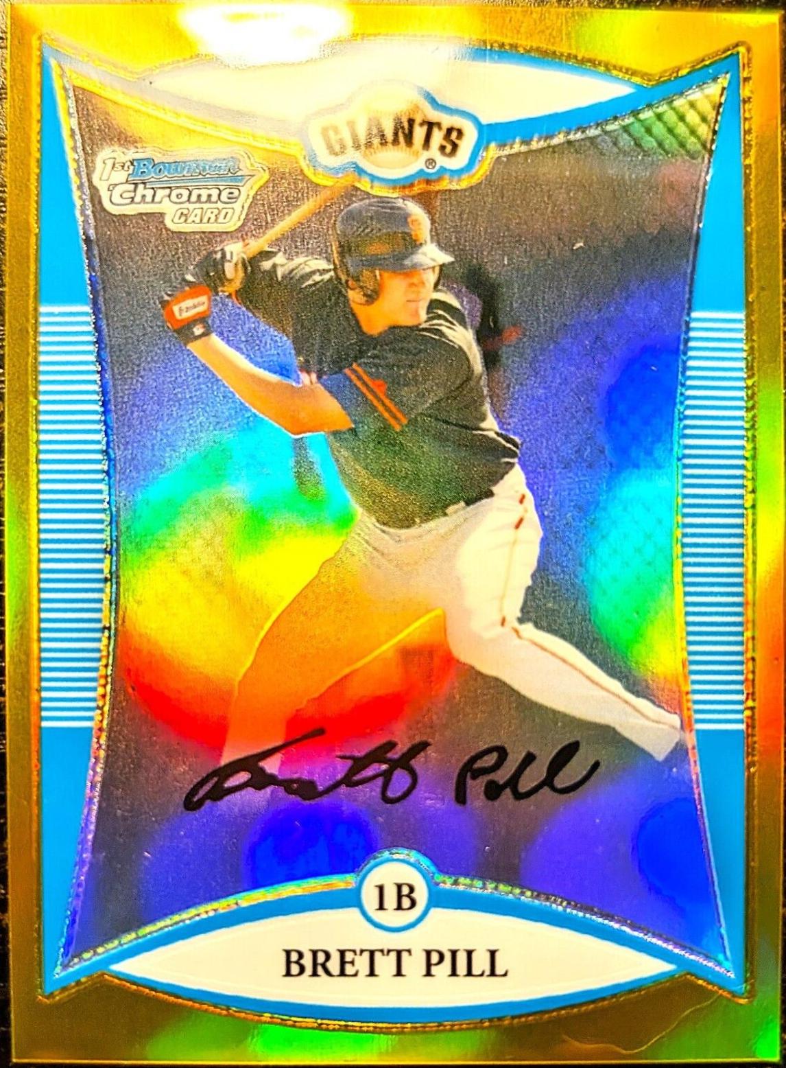 Brett Pill [Gold Refractor] #BCP22