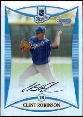 Clint Robinson [Orange Refractor] #BCP221
