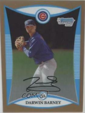 Darwin Barney [Gold Refractor] #BCP197