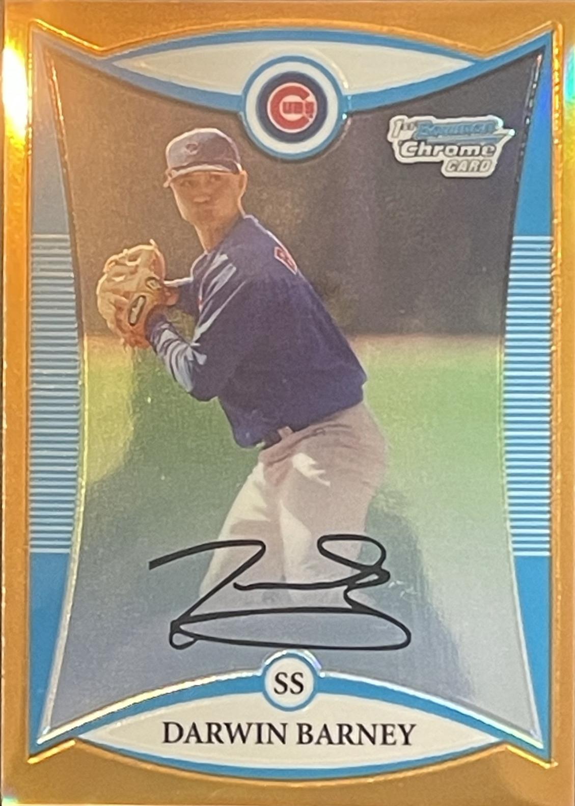 Darwin Barney [Orange Refractor] #BCP197