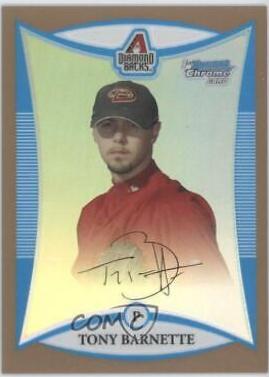 Tony Barnette [Orange Refractor] #BCP162