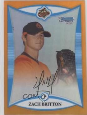 Zach Britton [Orange Refractor] #BCP168