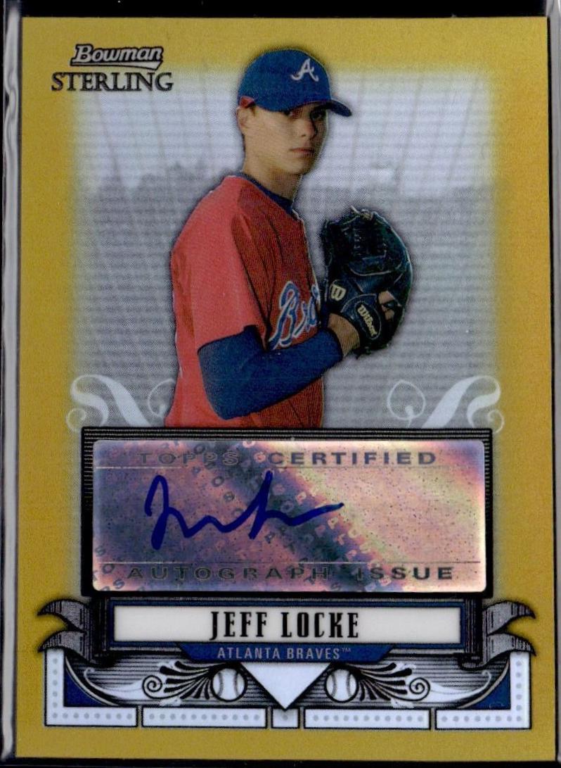 Jeff Locke [Autograph Black Refractor] #BSPJL