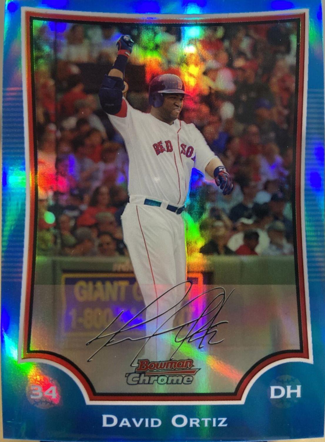 David Ortiz [Blue Refractor] #22