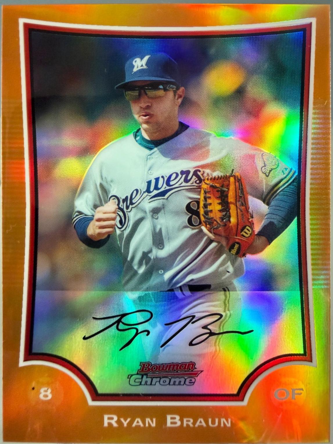 Ryan Braun [Orange Refractor] #44