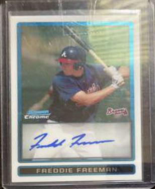 Freddie Freeman [Autograph] #BCP101