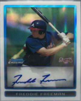 Freddie Freeman [Refractor Autograph] #BCP101