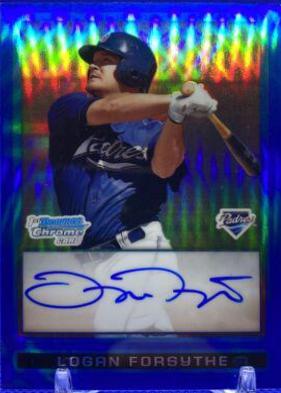 Logan Forsythe [Blue Refractor Autograph] #BCP114