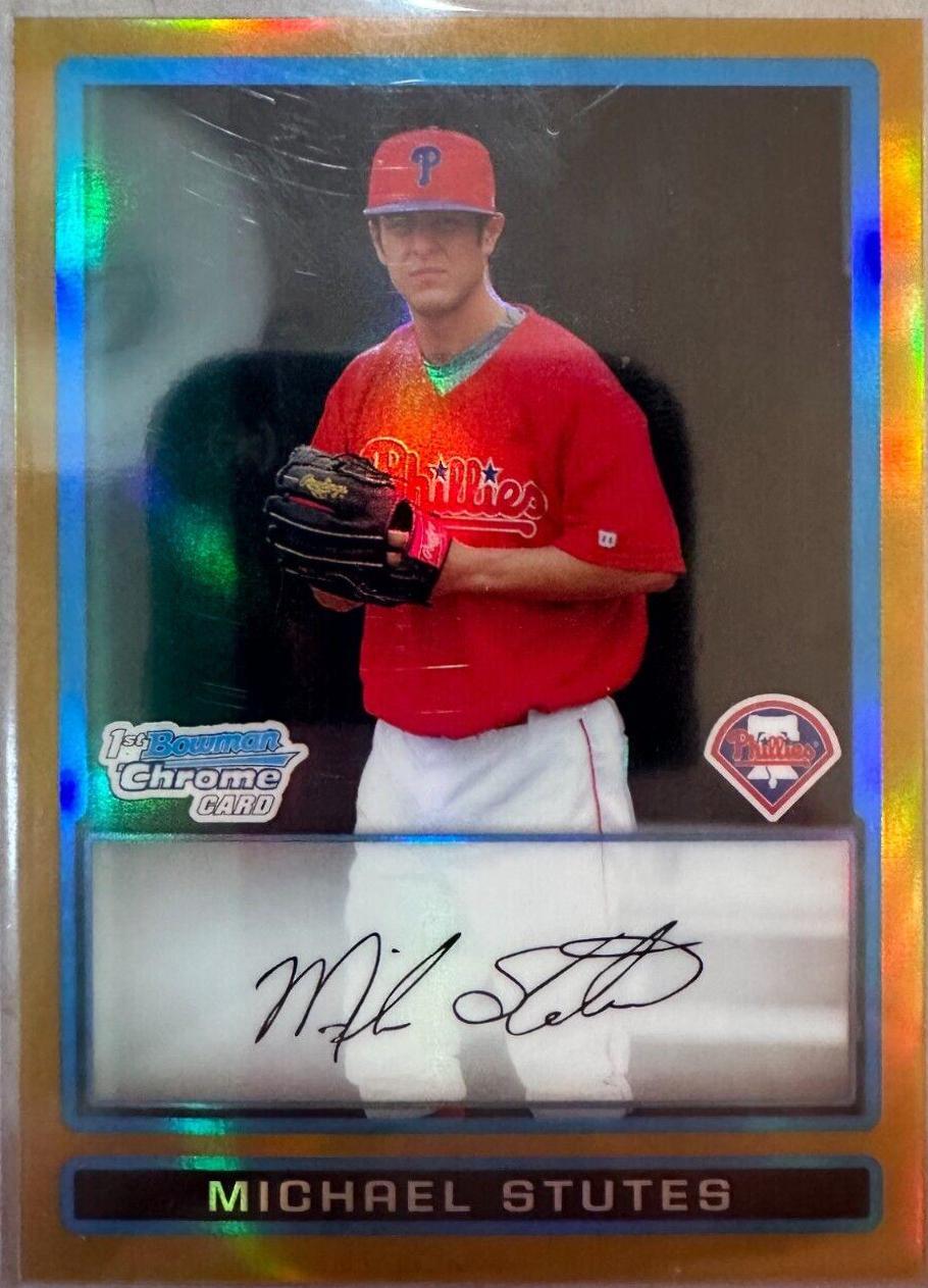 Michael Stutes [Gold Refractor] #BCP62