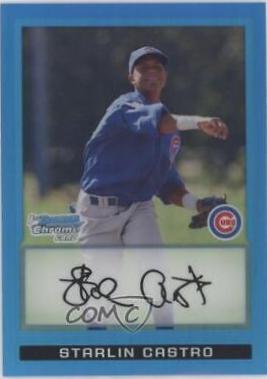 Starlin Castro [Blue Refractor] #BCP183