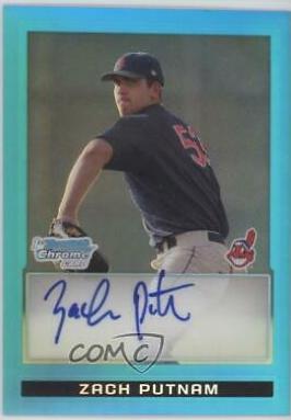 Zach Putnam [Refractor Autograph] #BCP95