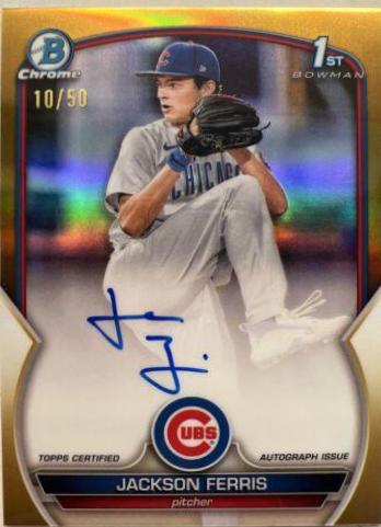 Austin Jackson [Gold Refractor Autograph] #198