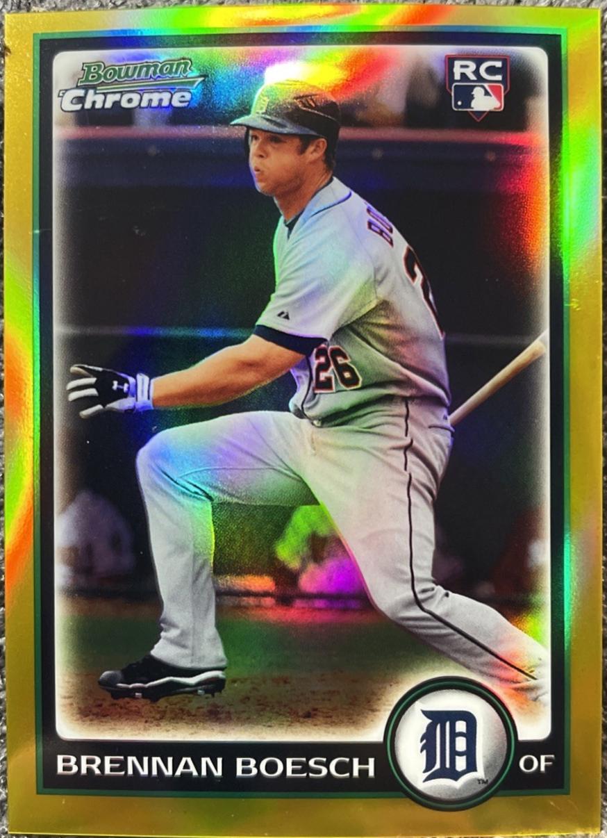 Brennan Boesch [Gold Refractor] #208