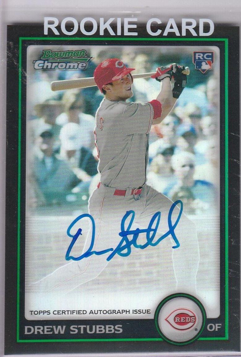 Drew Stubbs [Refractor Autograph] #212