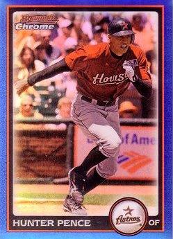 Hunter Pence [Blue Refractor] #44