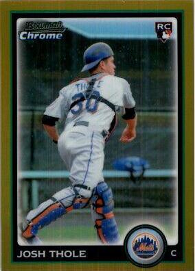 Josh Thole [Gold Refractor Autograph] #219