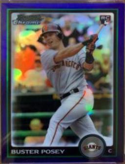 Buster Posey [Purple Refractor] #BDP61