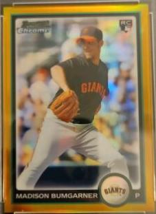 Madison Bumgarner [Gold Refractor] #BDP9